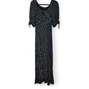Limited Collection Dark Navy Floral Maxi Dress